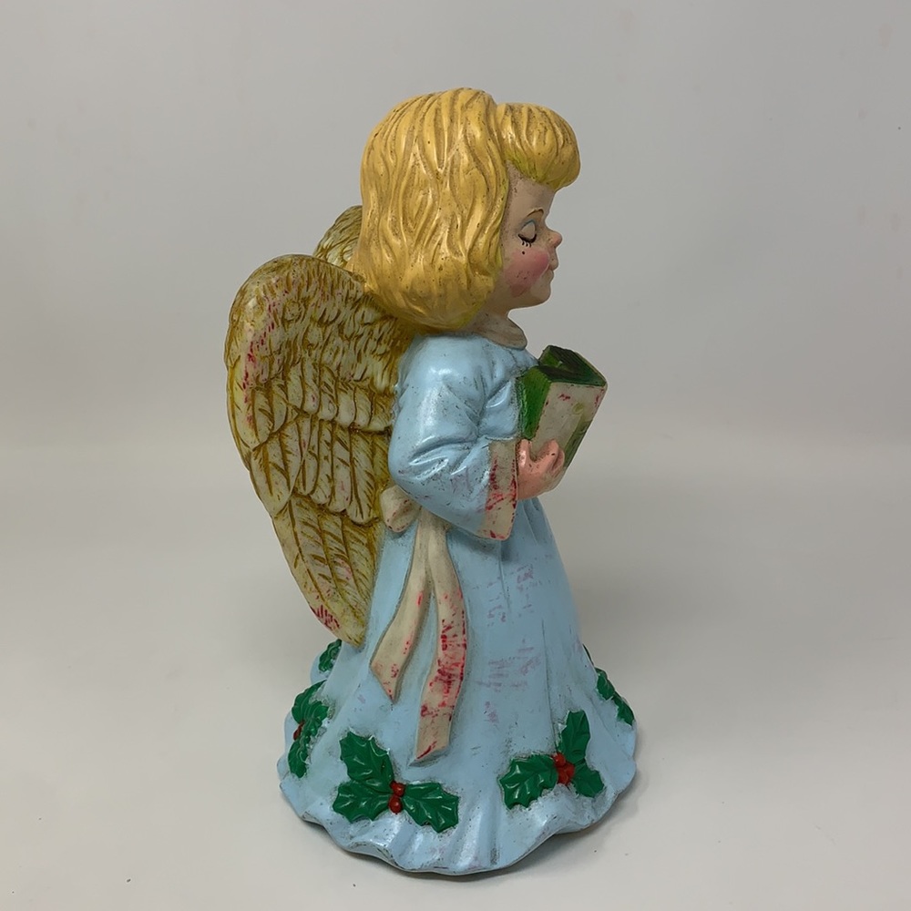 Vintage chorus girl angel w wings fr Nurseryland by Artline Christmas decor - Picture 5 of 17